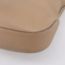 GUCCI Jackie Shoulder Bag Leather Beige Silver 362968 Auth ep16073V-15
