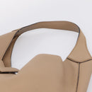 GUCCI Jackie Shoulder Bag Leather Beige Silver 362968 Auth ep16073V-8