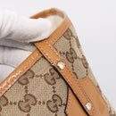 GUCCI GG Canvas Tote Bag Beige Gold 211970 Auth ep16087-17