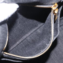 PRADA Canapa MM Hand Bag Canvas 2way Black Gold Auth ep16090-26