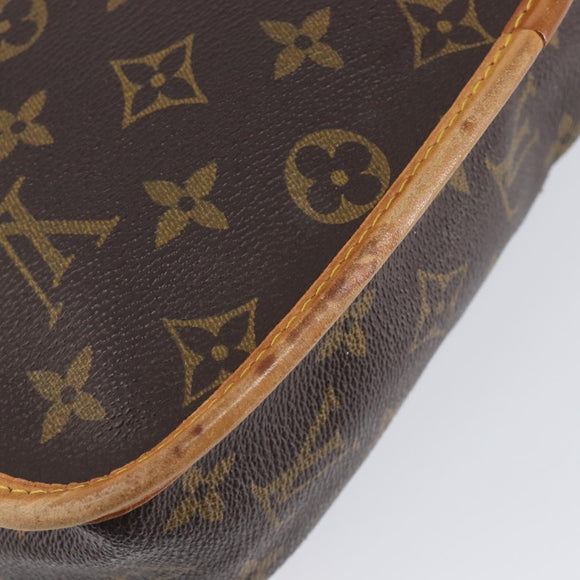 LOUIS VUITTON Monogram Gibeciere PM Shoulder Bag M42248 LV Auth ep16092A