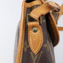 LOUIS VUITTON Monogram Gibeciere PM Shoulder Bag M42248 LV Auth ep16092A-22