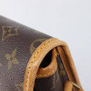 LOUIS VUITTON Monogram Gibeciere PM Shoulder Bag M42248 LV Auth ep16092A-23