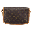 LOUIS VUITTON Monogram Gibeciere PM Shoulder Bag M42248 LV Auth ep16092A-2