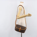 LOUIS VUITTON Monogram Gibeciere PM Shoulder Bag M42248 LV Auth ep16092A-32