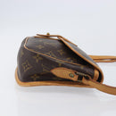 LOUIS VUITTON Monogram Gibeciere PM Shoulder Bag M42248 LV Auth ep16092A-3