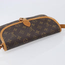 LOUIS VUITTON Monogram Gibeciere PM Shoulder Bag M42248 LV Auth ep16092A-6