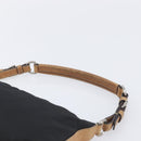 PRADA Hand Bag Nylon Black Silver Auth ep16093-8