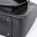 GUCCI Hand Bag Leather 2way Black Silver 000 2058 0307 5 Auth ep16094-16