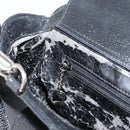 GUCCI Hand Bag Leather 2way Black Silver 000 2058 0307 5 Auth ep16094-22