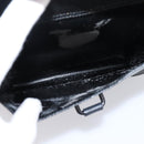 GUCCI Hand Bag Leather 2way Black Silver 000 2058 0307 5 Auth ep16094-24