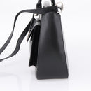 GUCCI Hand Bag Leather 2way Black Silver 000 2058 0307 5 Auth ep16094-4