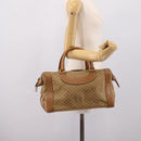 GUCCI Micro GG Supreme Hand Bag Beige Gold Auth ep16098-22