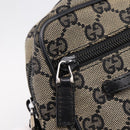 GUCCI GG Canvas Shoulder Bag Beige Silver 018 1619 Auth ep16101-15