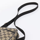 GUCCI GG Canvas Shoulder Bag Beige Silver 018 1619 Auth ep16101-8