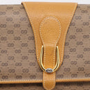 GUCCI Micro GG Supreme Shoulder Bag PVC Beige Gold 904 02 050 Auth ep16103-17
