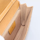GUCCI Micro GG Supreme Shoulder Bag PVC Beige Gold 904 02 050 Auth ep16103-19
