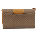 GUCCI Micro GG Supreme Shoulder Bag PVC Beige Gold 904 02 050 Auth ep16103-2