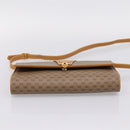 GUCCI Micro GG Supreme Shoulder Bag PVC Beige Gold 904 02 050 Auth ep16103-5