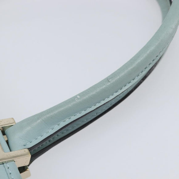 GUCCI Micro Guccissima Jackie Bag PVC Leather Light Blue 002 1065 Auth ep16106
