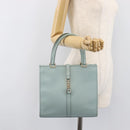 GUCCI Micro Guccissima Jackie Bag PVC Leather Light Blue 002 1065 Auth ep16106-25