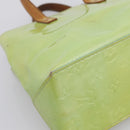 LOUIS VUITTON Monogram Vernis Reade PM Bag Peppermint M91307 LV Auth ep16109-11