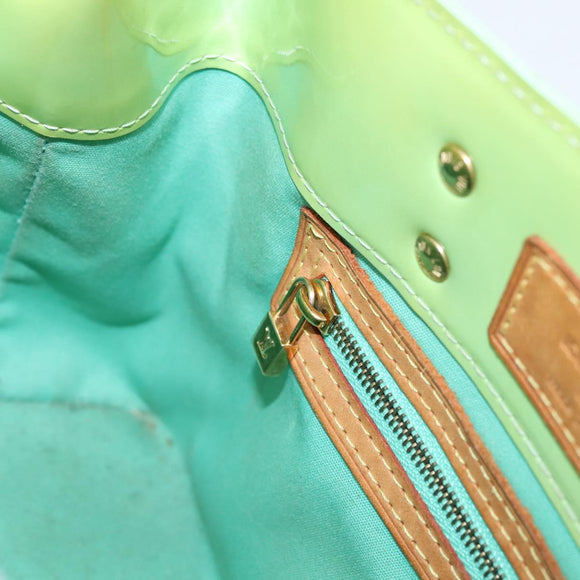 LOUIS VUITTON Monogram Vernis Reade PM Bag Peppermint M91307 LV Auth ep16109