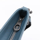 BOTTEGA VENETA INTRECCIATO Shoulder Bag Leather Blue Auth ep16114V-10