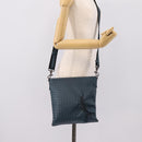 BOTTEGA VENETA INTRECCIATO Shoulder Bag Leather Blue Auth ep16114V-22
