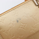 LOUIS VUITTON Monogram Mat Malden Hand Bag Amble M55137 LV Auth ep16122-9