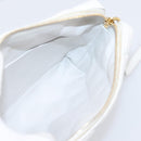 BALENCIAGA Camera Bag Shoulder Bag Leather White Gold 600325 Auth ep16124A-19