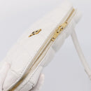 BALENCIAGA Camera Bag Shoulder Bag Leather White Gold 600325 Auth ep16124A-7