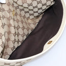 GUCCI GG Canvas Tote Bag Beige Gold 121023 Auth ep16127-11