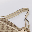 GUCCI GG Canvas Tote Bag Beige Gold 121023 Auth ep16127-8