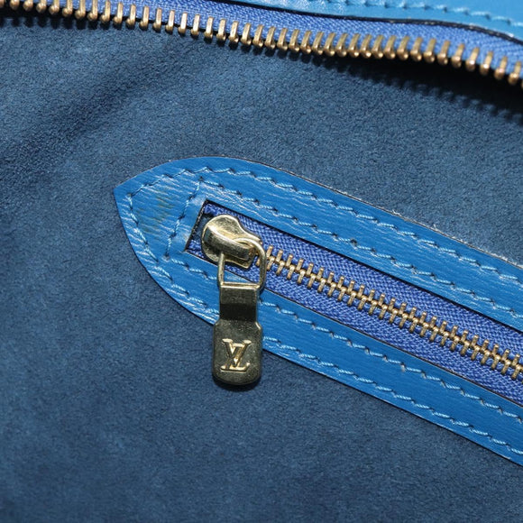 LOUIS VUITTON Epi Saint Jacques Shopping Shoulder Bag Blue M52275 Auth ep16132
