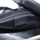 GUCCI GG Canvas Hand Bag Black Silver 000 0851 3754 Auth ep16134-18