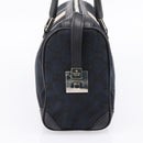 GUCCI GG Canvas Hand Bag Black Silver 000 0851 3754 Auth ep16134-3