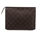 LOUIS VUITTON Monogram Poche Toilette 26 Pouch M47542 LV Auth ep16135A-2