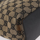 GUCCI GG Canvas Tote Bag Beige Gold 002 1099 Auth ep16137-14