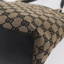 GUCCI GG Canvas Tote Bag Beige Gold 002 1099 Auth ep16137-17