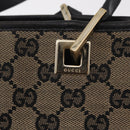 GUCCI GG Canvas Tote Bag Beige Gold 002 1099 Auth ep16137-18