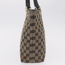 GUCCI GG Canvas Tote Bag Beige Gold 002 1099 Auth ep16137-5