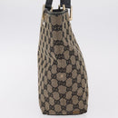 GUCCI GG Canvas Tote Bag Beige Gold 002 1099 Auth ep16137-7