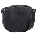FENDI Pecan Canvas Shoulder Bag PVC Black Gold Auth ep16143-1