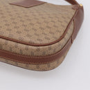 GUCCI Micro GG Supreme Shoulder Bag PVC Beige Gold 001 116 4425 Auth ep16145-12