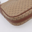 GUCCI Micro GG Supreme Shoulder Bag PVC Beige Gold 001 116 4425 Auth ep16145-13