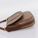 GUCCI Micro GG Supreme Shoulder Bag PVC Beige Gold 001 116 4425 Auth ep16145-4