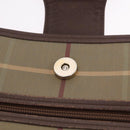 Burberrys Nova Check Shoulder Bag Canvas Beige Gold Auth ep16148-19