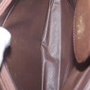 Burberrys Nova Check Shoulder Bag Canvas Beige Gold Auth ep16148-23
