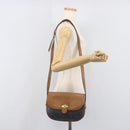 Christian Dior Honeycomb Canvas Shoulder Bag PVC Gold Blue Auth ep16154-27